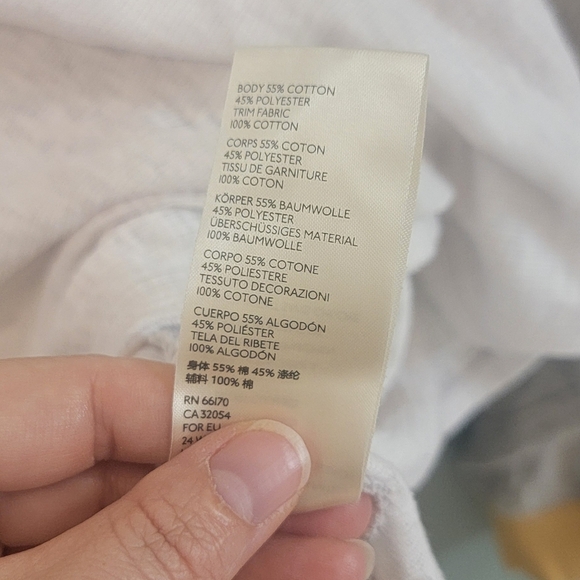 We The Free Womens Raglan Ivory Heather Oversize Top Size Large - Picture 6 of 10